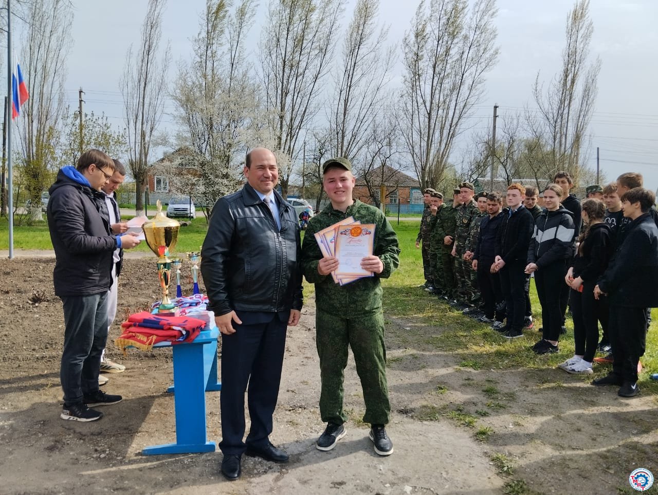 Победа в военно-спортивной игре «Орленок» » ГБПОУ РО «Тарасовский  многопрофильный техникум»